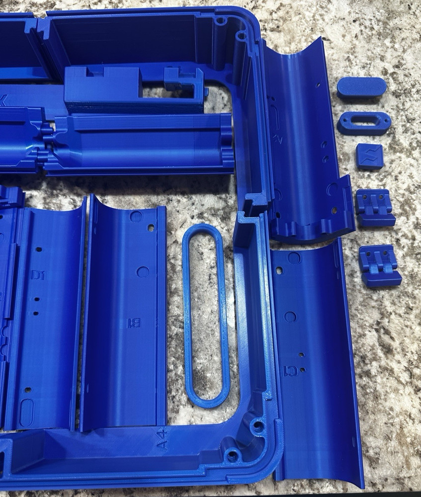 Flashforge Ad5x Enclosure Blue