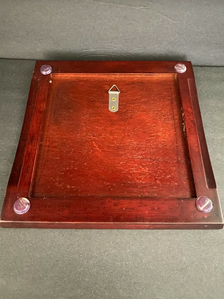 Harmony Tile In Wood Frame Wall Decor