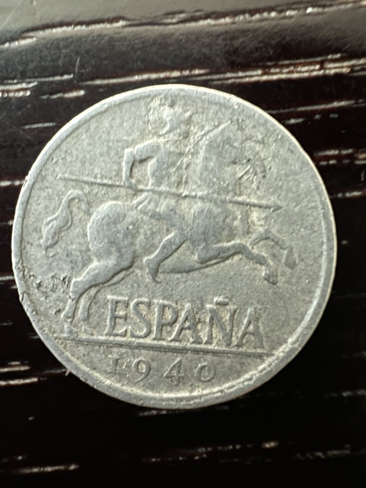 1940 Spain 5 Centimos