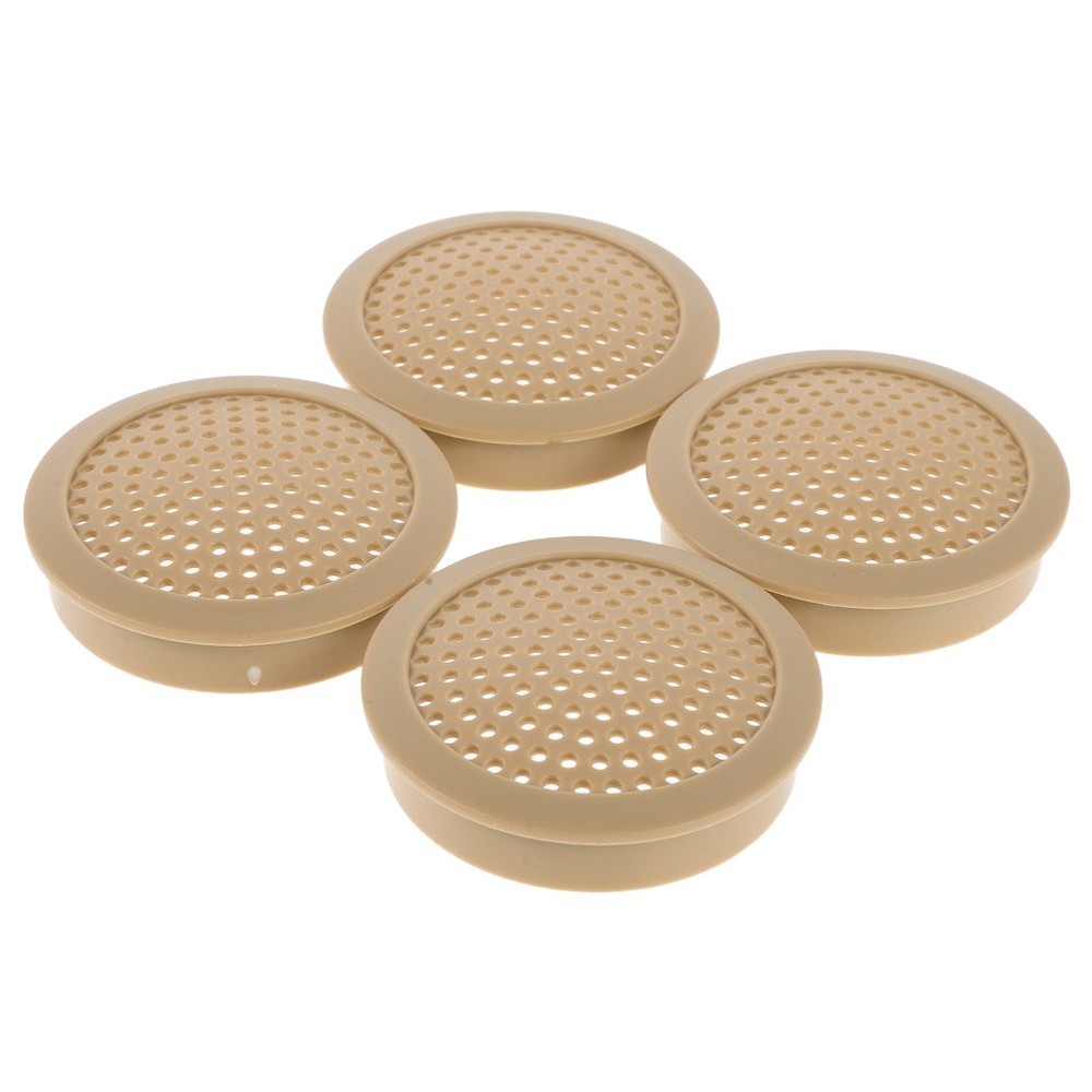 4 Pcs Horn Mesh Protector Car Stereo Speaker Covers Plastic Protective Grill