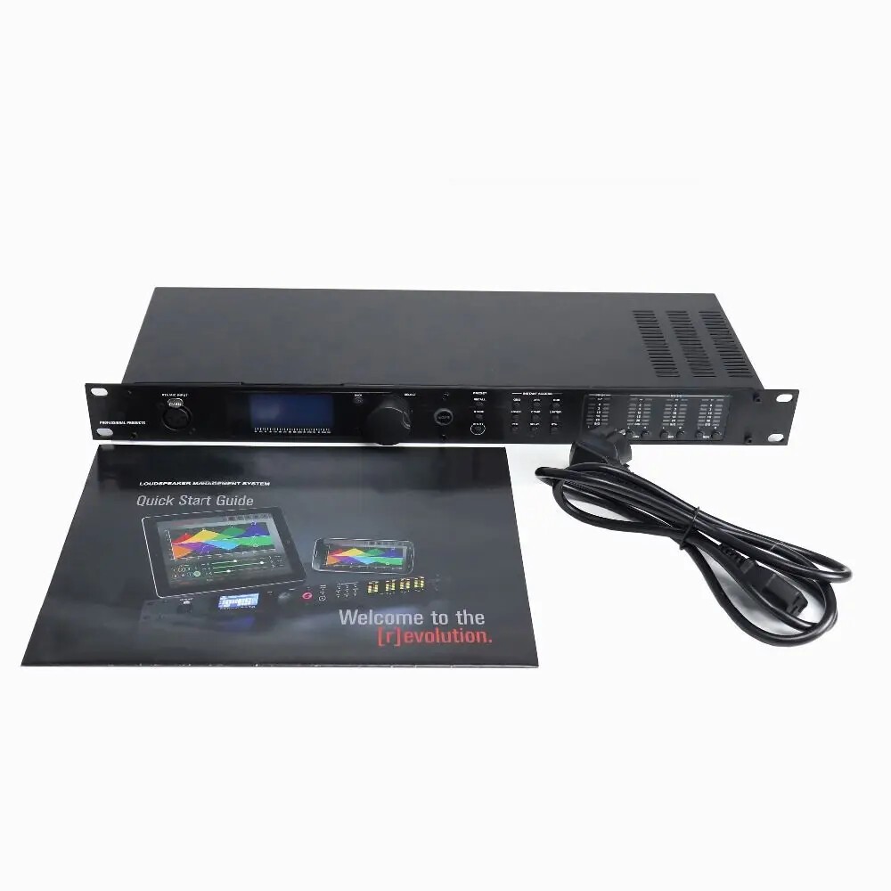 2 IN 6 OUT Digital Audio Processor Equalization & Loudspeaker Management System