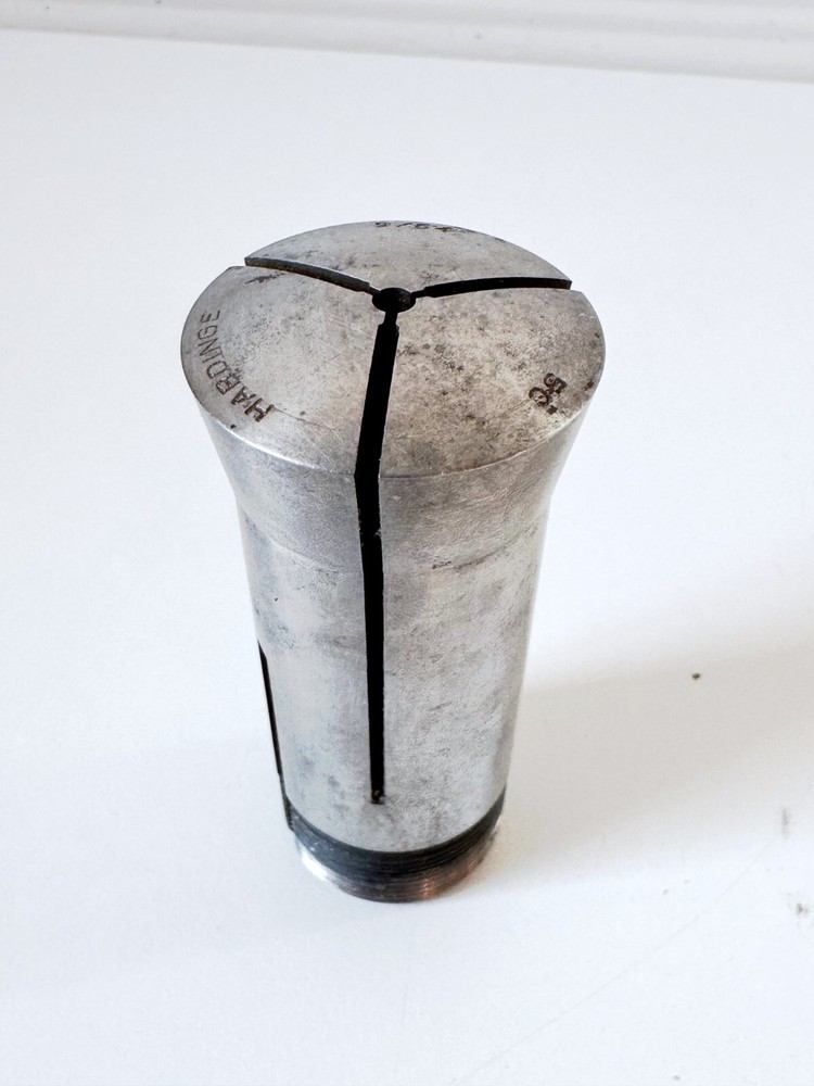 9/64" HARDINGE 5C Round Collet External & Internal Threads .1406" USA