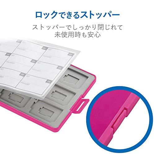 Memory card case SD case pink CMC-SDCPP36PN