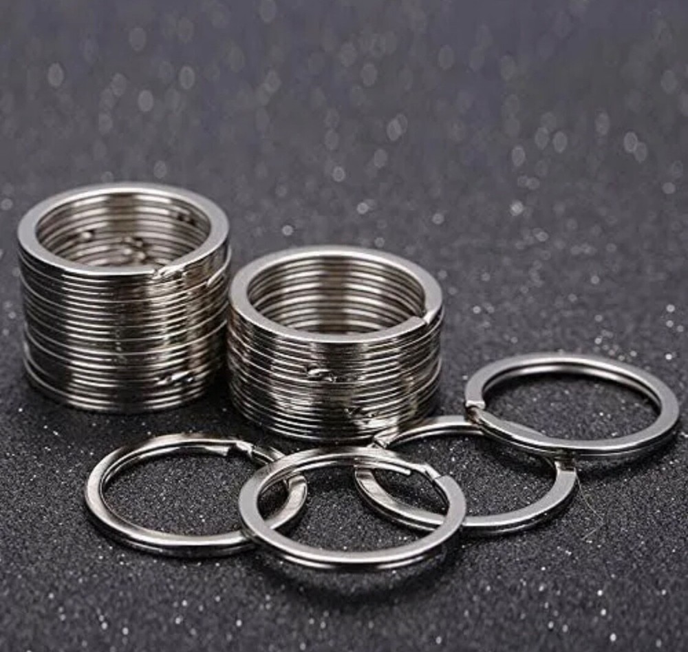 Key Ring Split Ring 30mm Heavy Duty Split Key Ring Loop Key Rings Bulk