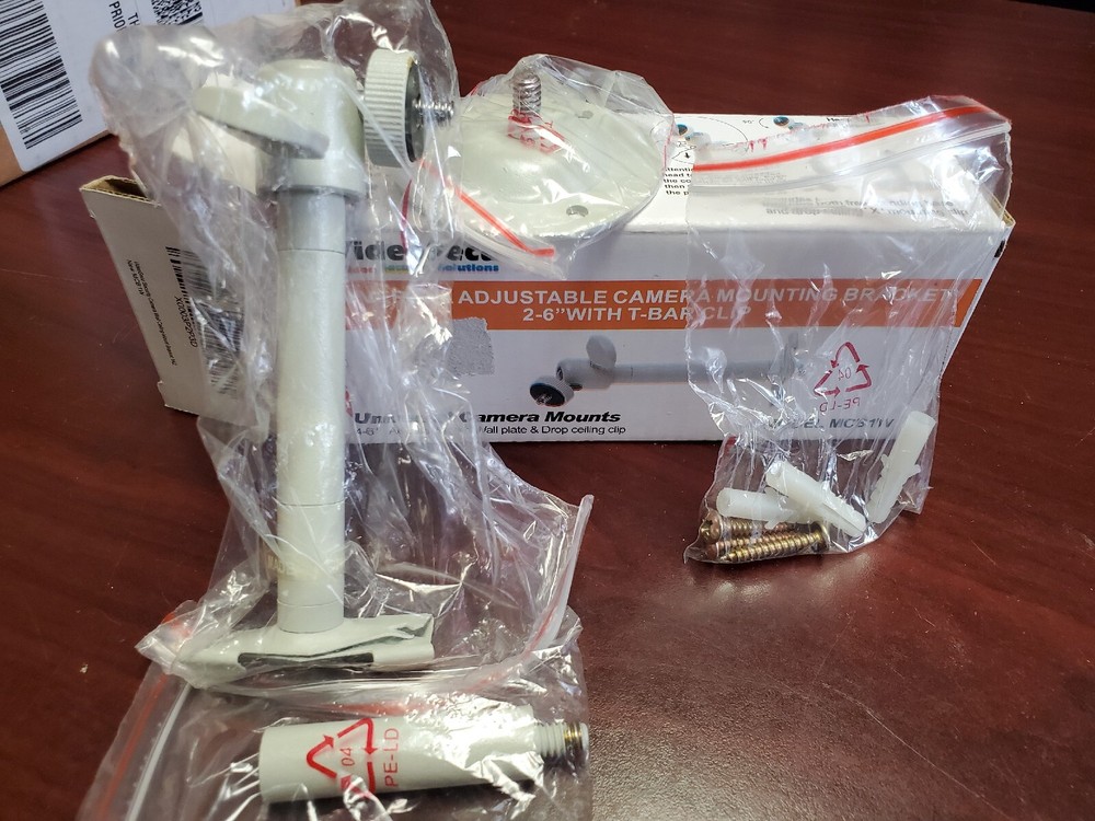 VideoSecu Camera Mounting Bracket 2-6" with T-Bar Mount