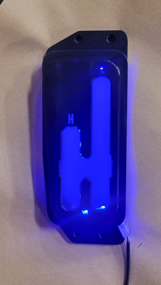 KAWASAKI TERYX 800- BLACK SHIFT GATE WITH LED BACKLIGHTING