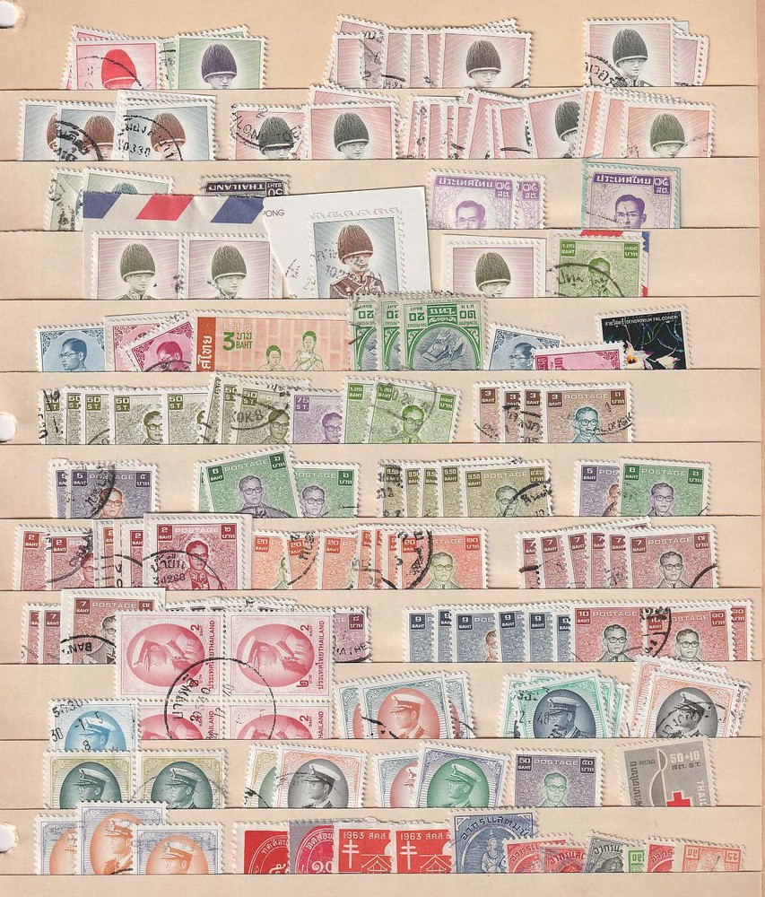 D1922: Modern Thailand Mint + Used Stamps, Better!!