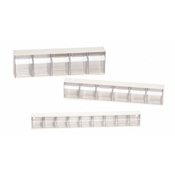 Quantum Storage Systems Qtb305iv Plastic Tip-Out Bin Ivory