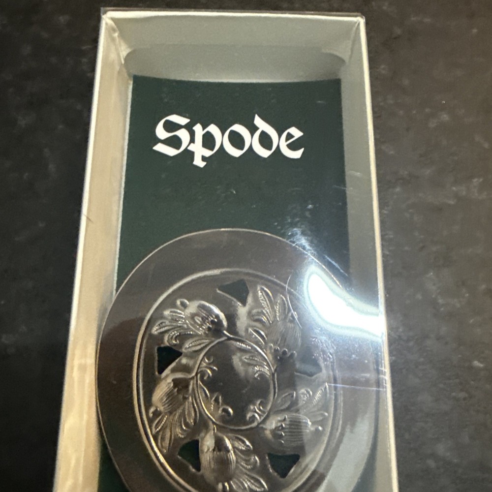 Christmas Tree Spode Vegetable Spoon Brand New Never Used