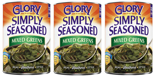Glory Foods Simply Seasoned Mixed Greens 3 Pack