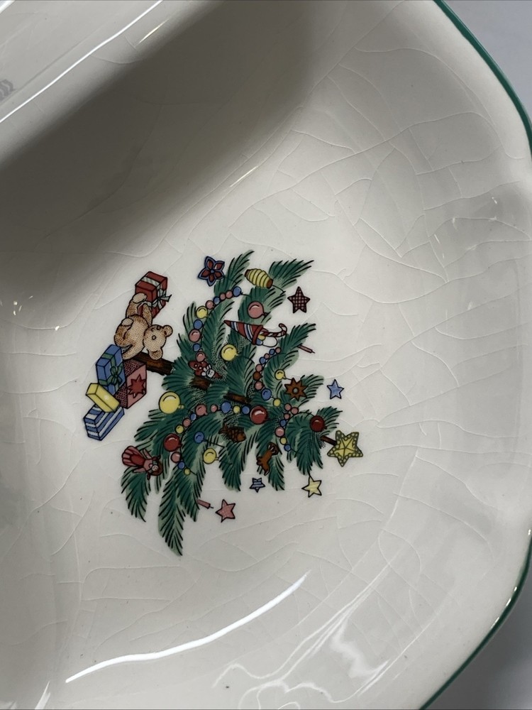 Nikko Christmastime Three-Section Tray