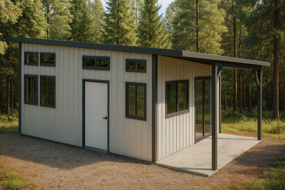 Fire Resistant and Hurricane Resistant Backyard Accessory Dwelling Unit