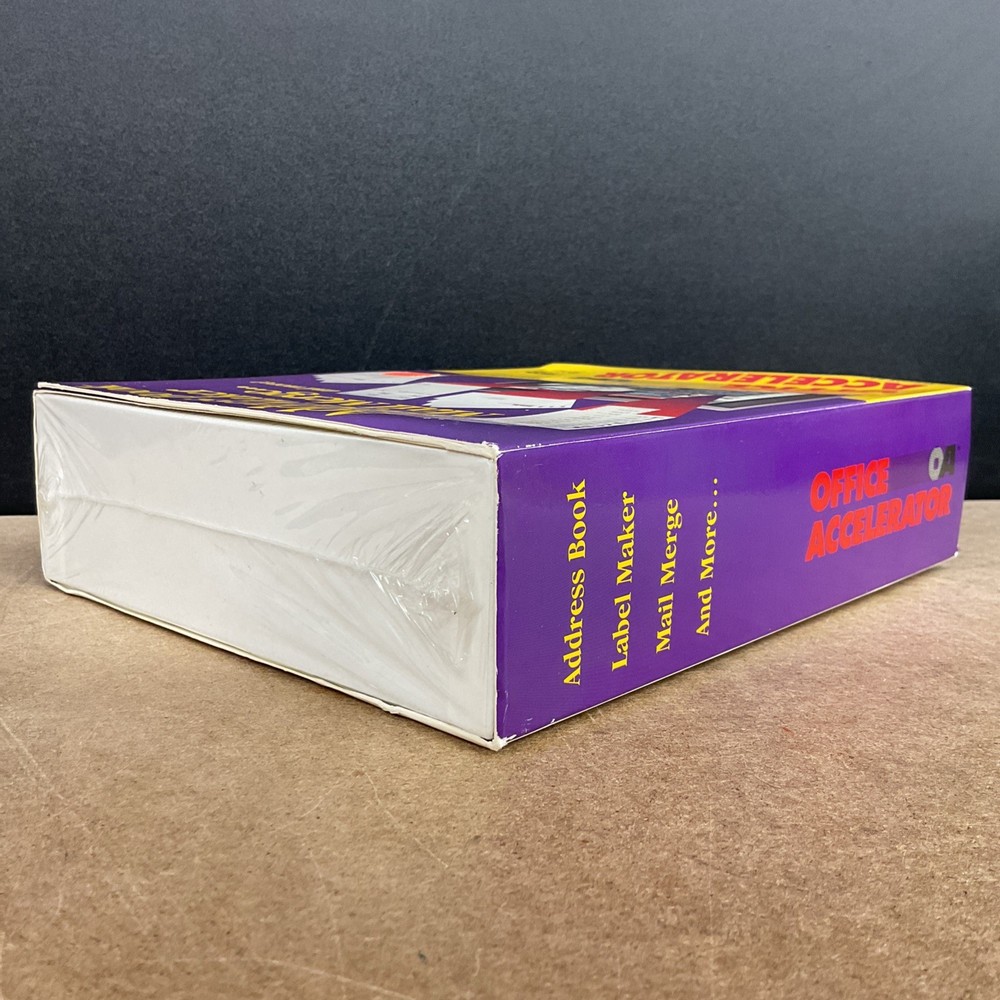 Baseline Data Systems OA Office Accelerator Version 2.1 MS-DOS Factory Sealed