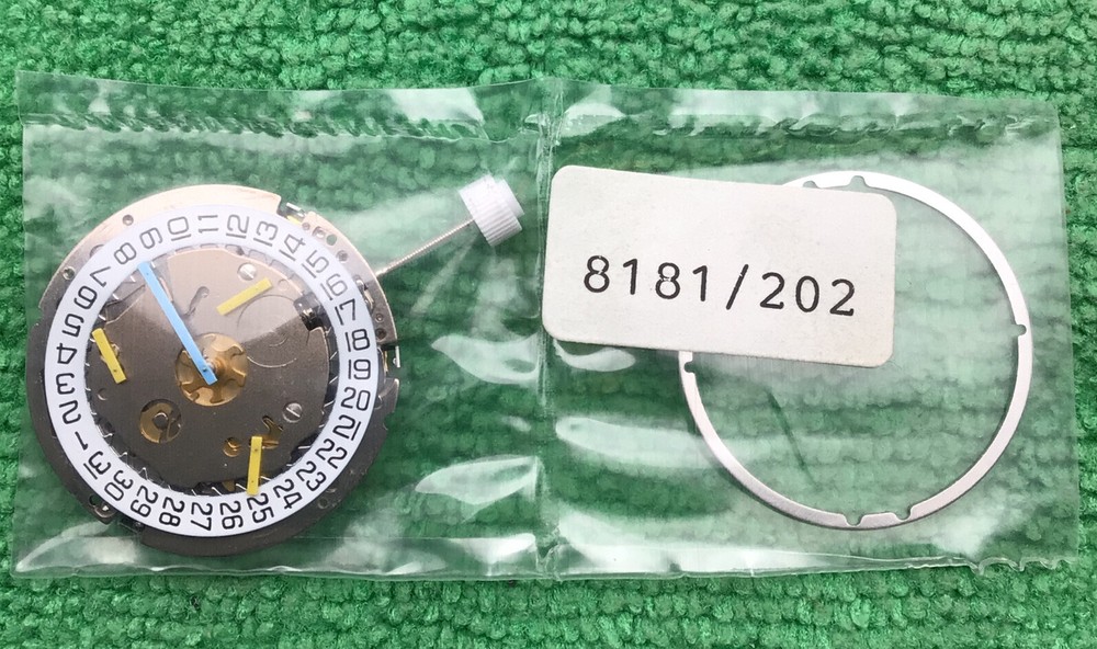 ISA 8181/202 Quartz Watch Chrono Movement NOS