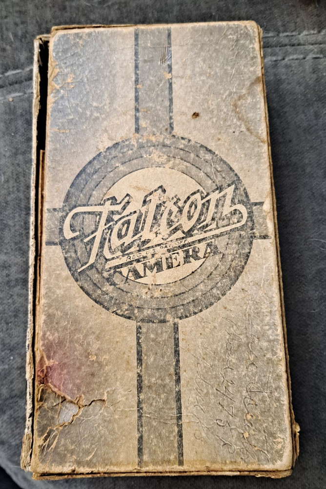Vintage Falcon Junior Model 4 Camera with Original Box