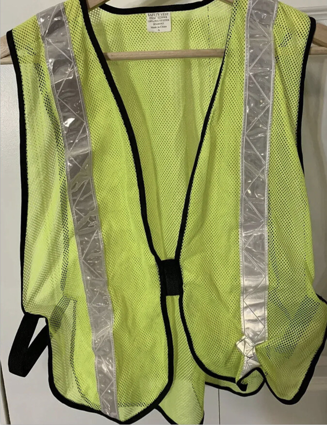 Safety vest reflective One Size Fits Most