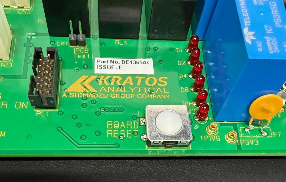 Kratos Analytical Shimadzu BE4365AC Issue E Turbo Controller PCB Axima Mass Spec