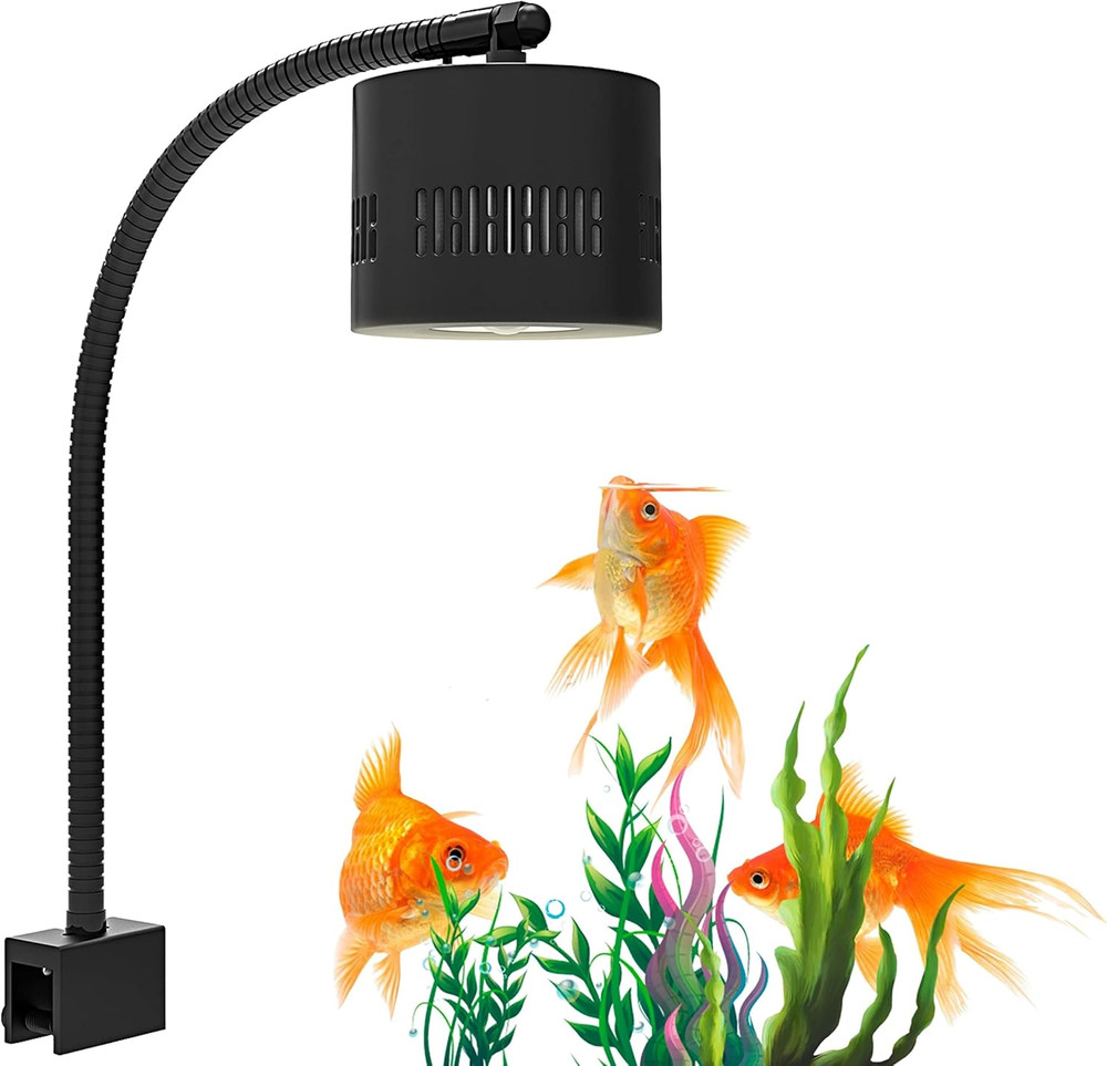 LED Aquarium Light, Remote Control 80W Planted Fish Tank Light Asta120 Clamp Cli