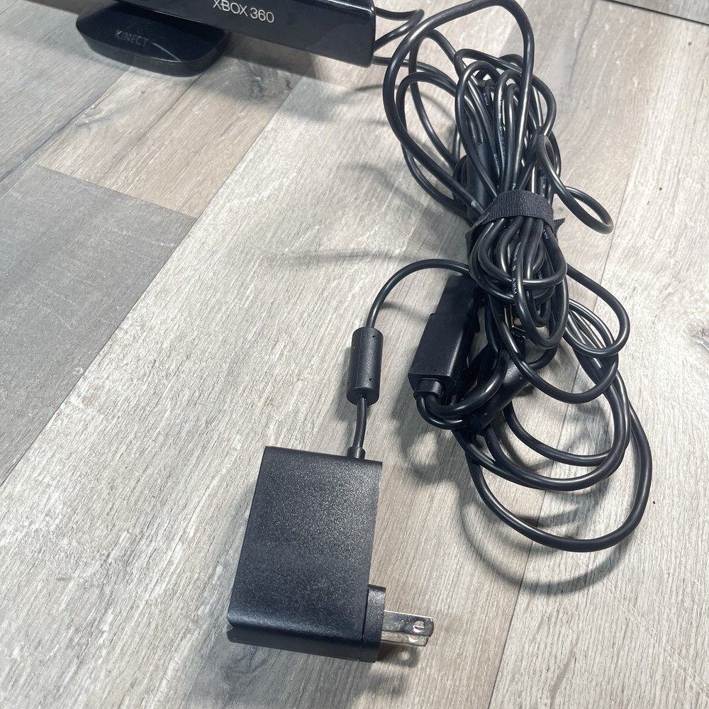 Microsoft XBox 360 Kinect Sensor 1414 Genuine + POWER CORDS!