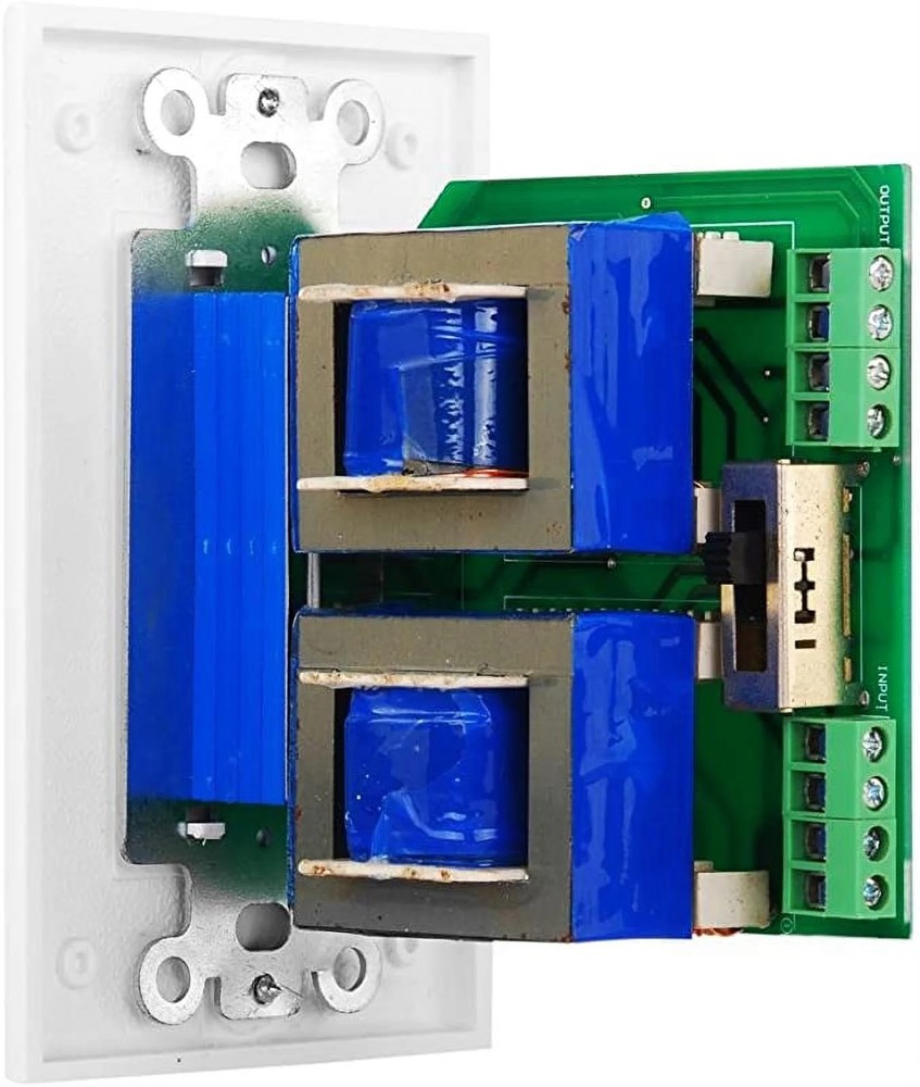 In Wall Home Audio Stereo Controller Selector Switch