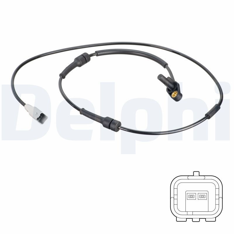 Sensor, wheel speed DELPHI SS20810