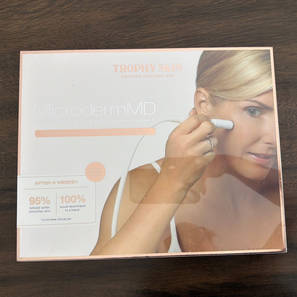 Trophy Skin Microderm MD Professional Grade Home Microdermabrasion System New