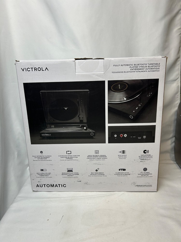 Victrola Automatic Turntable Bluetooth Belt Drive Record Player