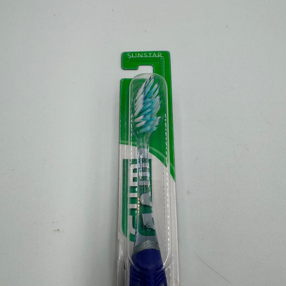 GUM 525PHS Tech Deep Clean Compact Soft Toothbrush Blue