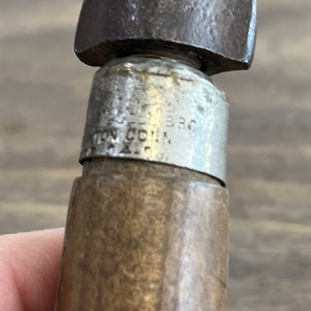 2 - VINTAGE Wood Handle Multitool Bit Holders Assorted bits Handle Storage