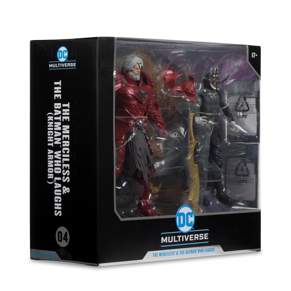 DC Multiverse Batman Who Laughs (Knight 7 IN, Multicolor
