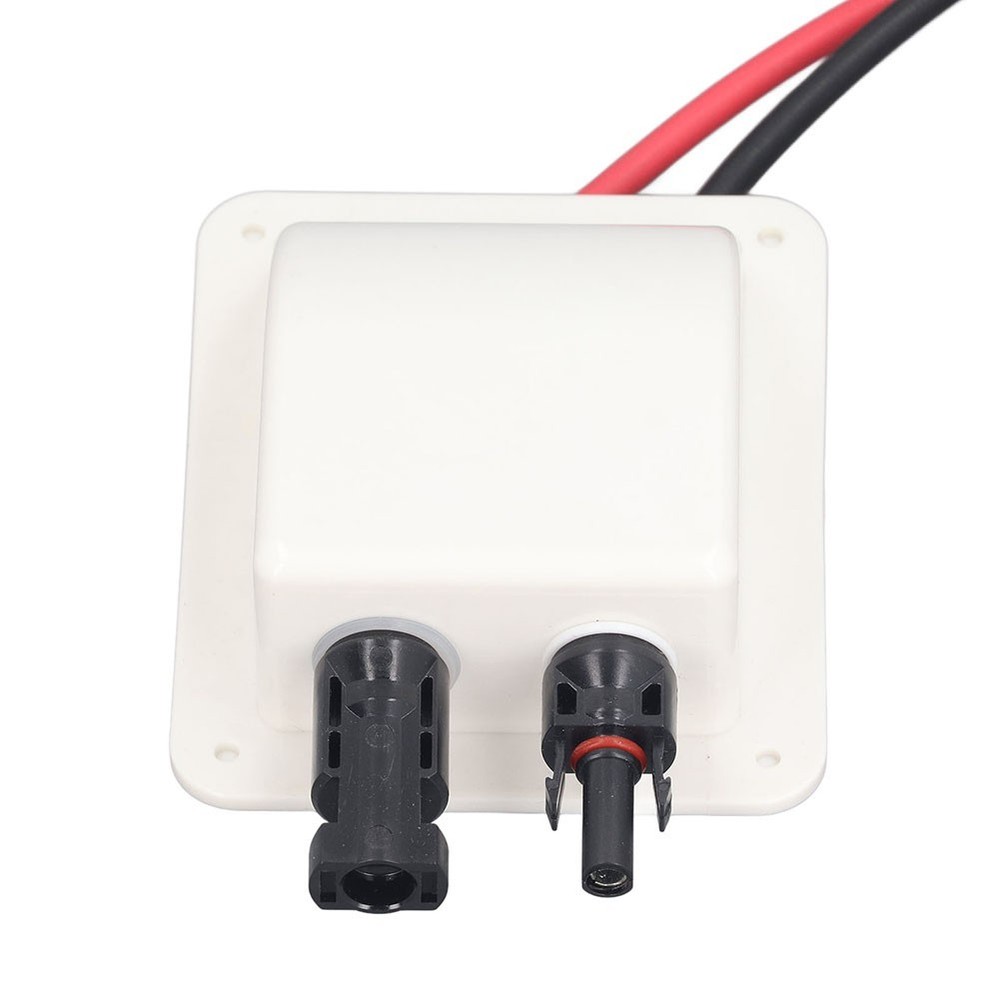 31cm Cable Extension Solar Junction Box for RVs Yachts Garden Wiring Solutions