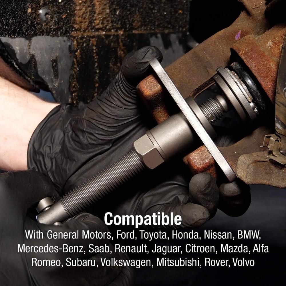 18-Piece Master Disc Brake Caliper Tool Set and Wind Back Kit