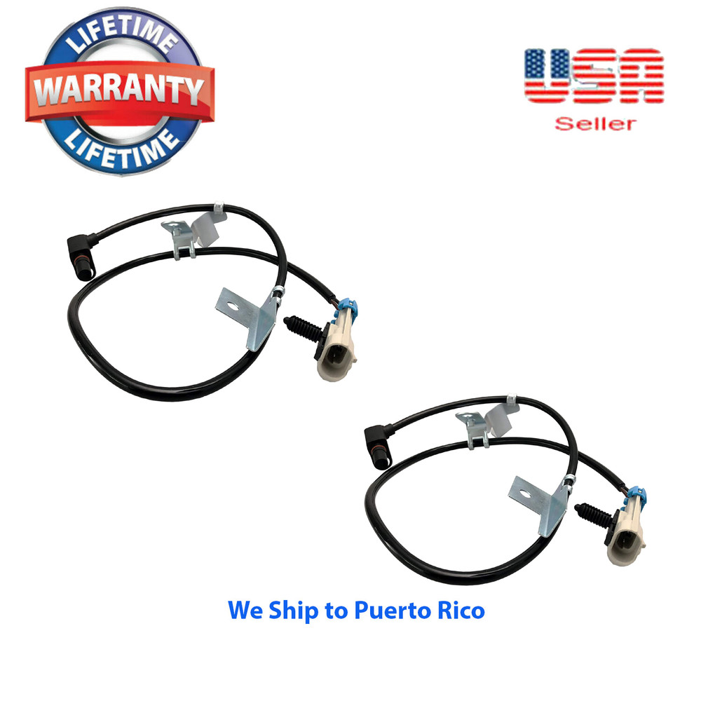 Front Left & Right ABS Wheel Speed Sensor For Chevrolet Silverado 1500 2500 HD