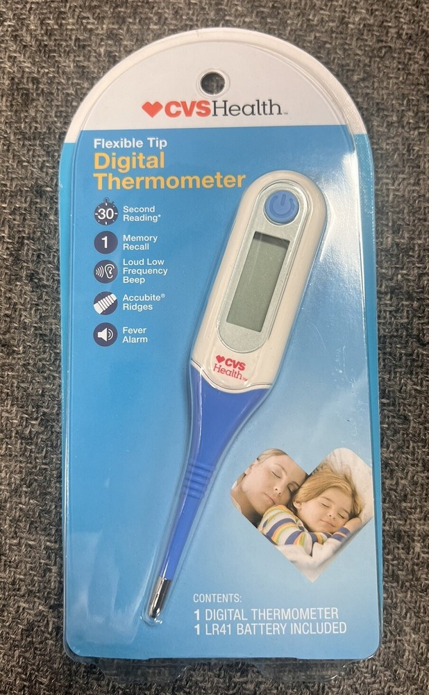 2 New CVS Health Digital Thermometer