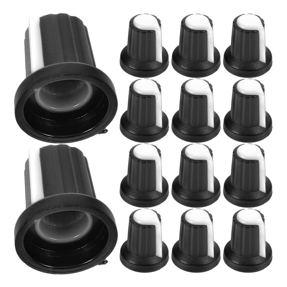 20 Pcs Speed Control Knob Replacement Part, Guitar Volume Knobs Potentiometer