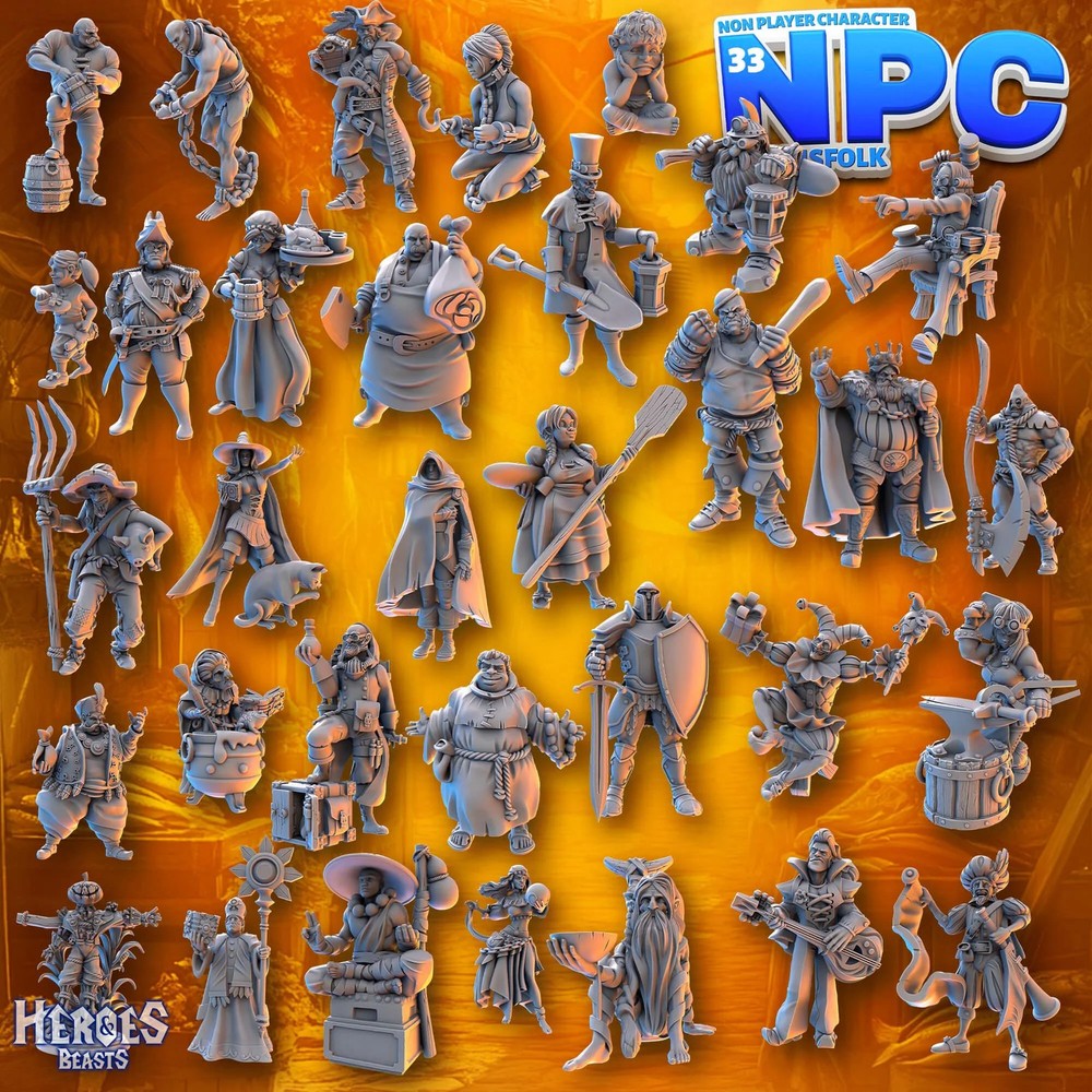 NPC Villager Miniature