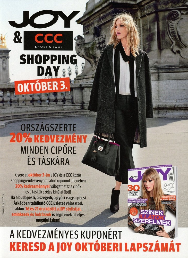CCC magazine AD #02 OOP 2015 BEAUTIFUL ANJA RUBIK