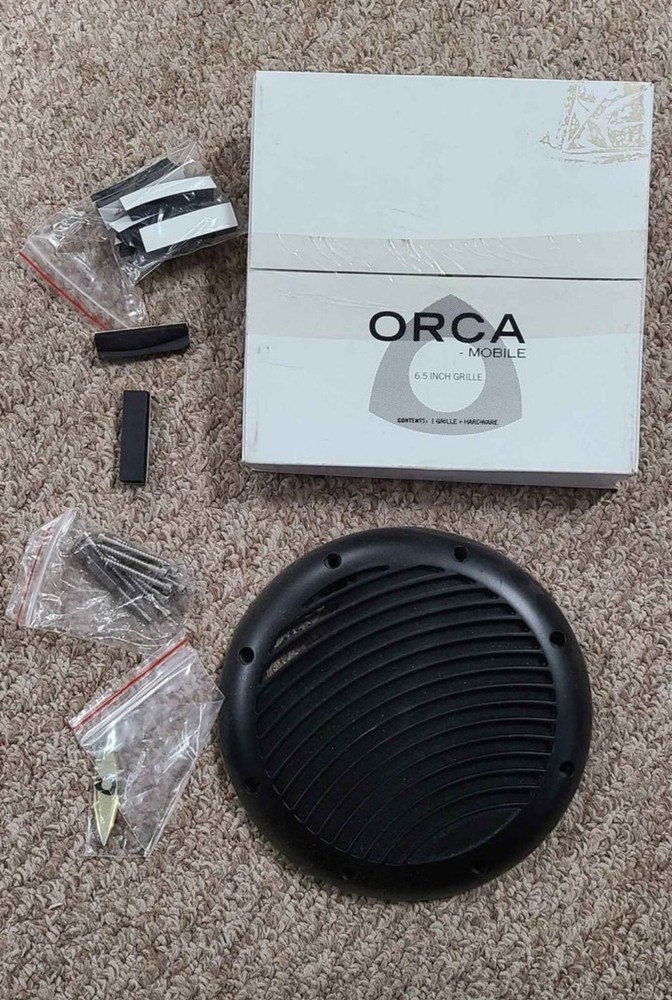 Orca 6.5" Speaker Grill & Hardware
