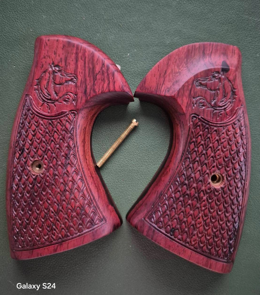 Colt Python grips Old or New E/I frame,Python re-designed 2020,Handmade Thailand