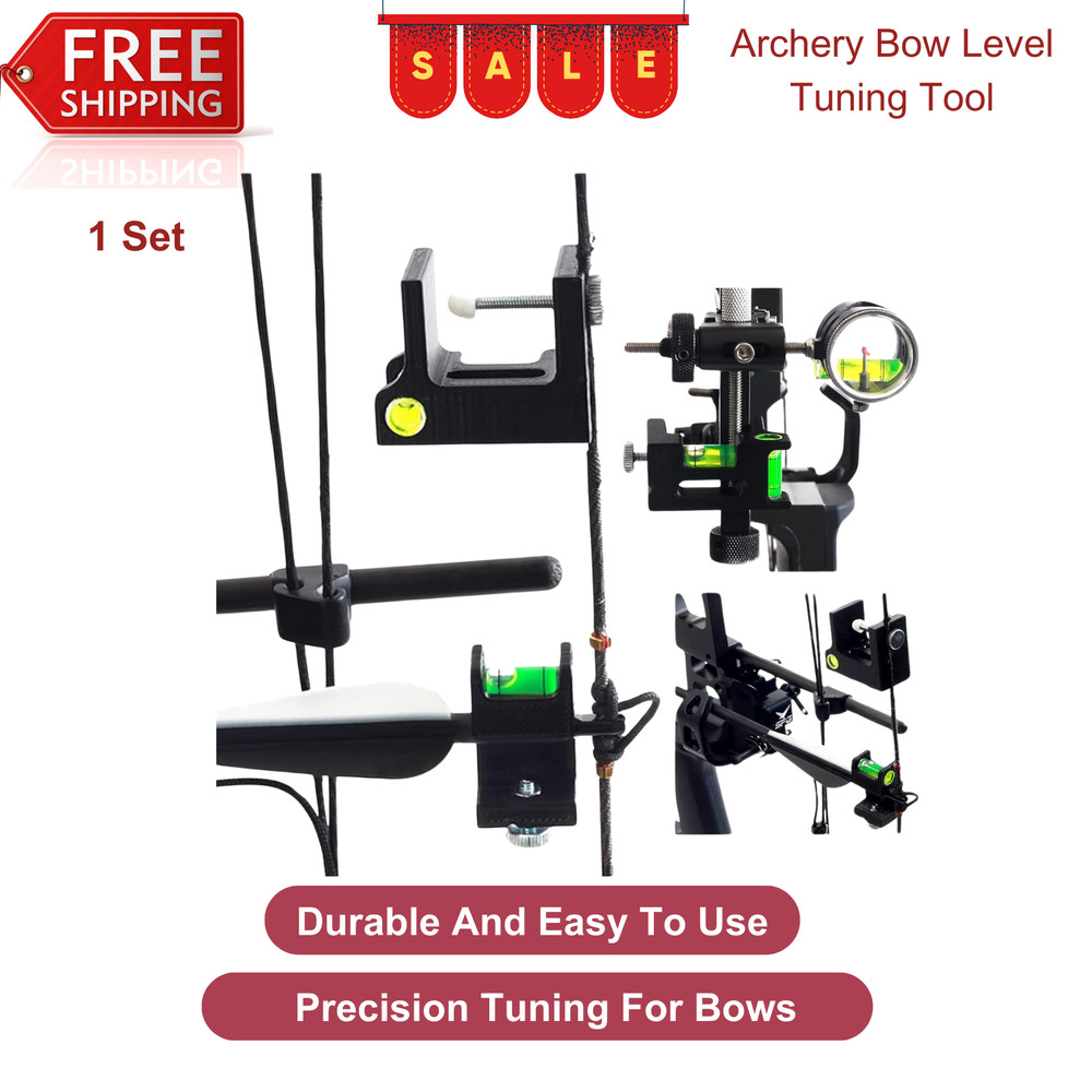 Archery Bow Leveling Tool Kit for Rest & Sight Tuning, Compound Bow Accessory