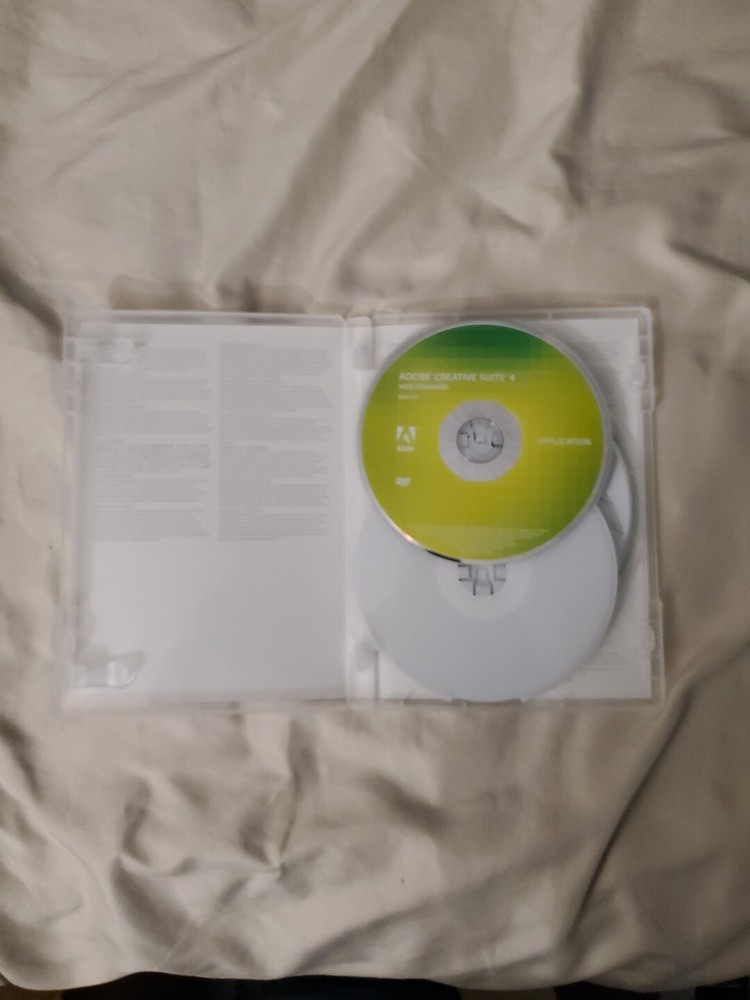 Adobe Creative Suite 4 Web Standard for Mac - *Without* Serial Numbers