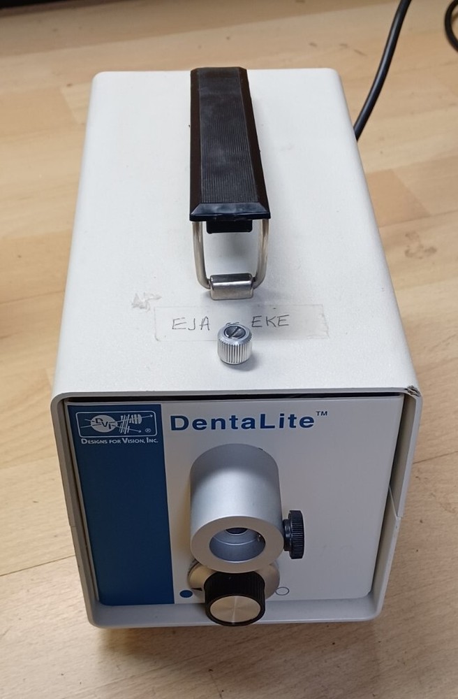 DentaLite DVI FO-150 Microscope EJA EKE Halogen Light Source Illuminator