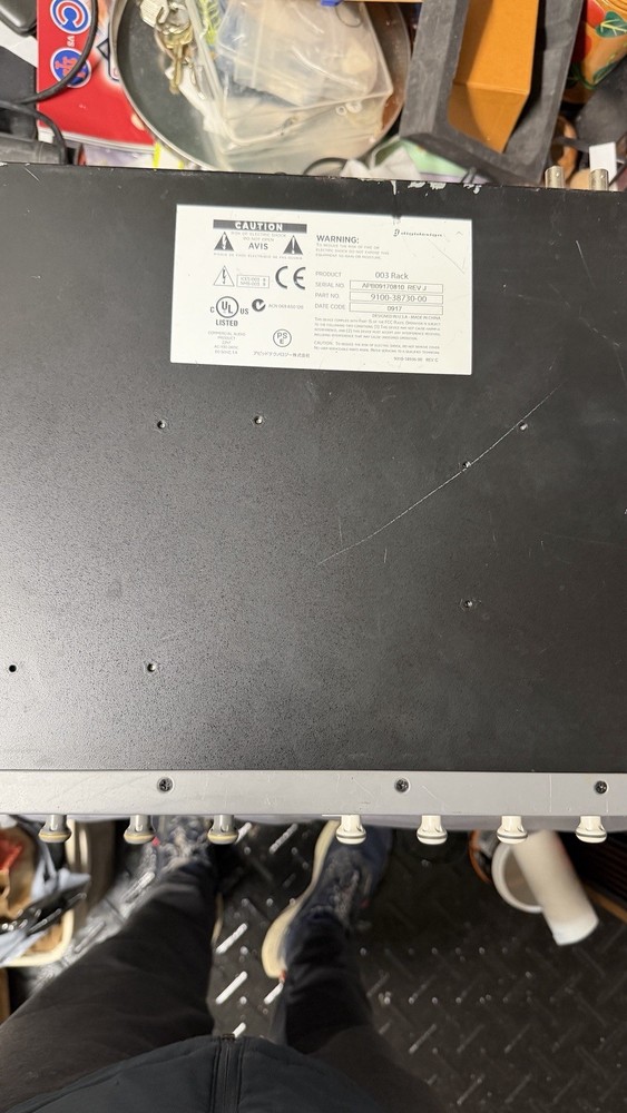 Digidesign 003 Rack Audio Interface Pro Tools FireWire Tested