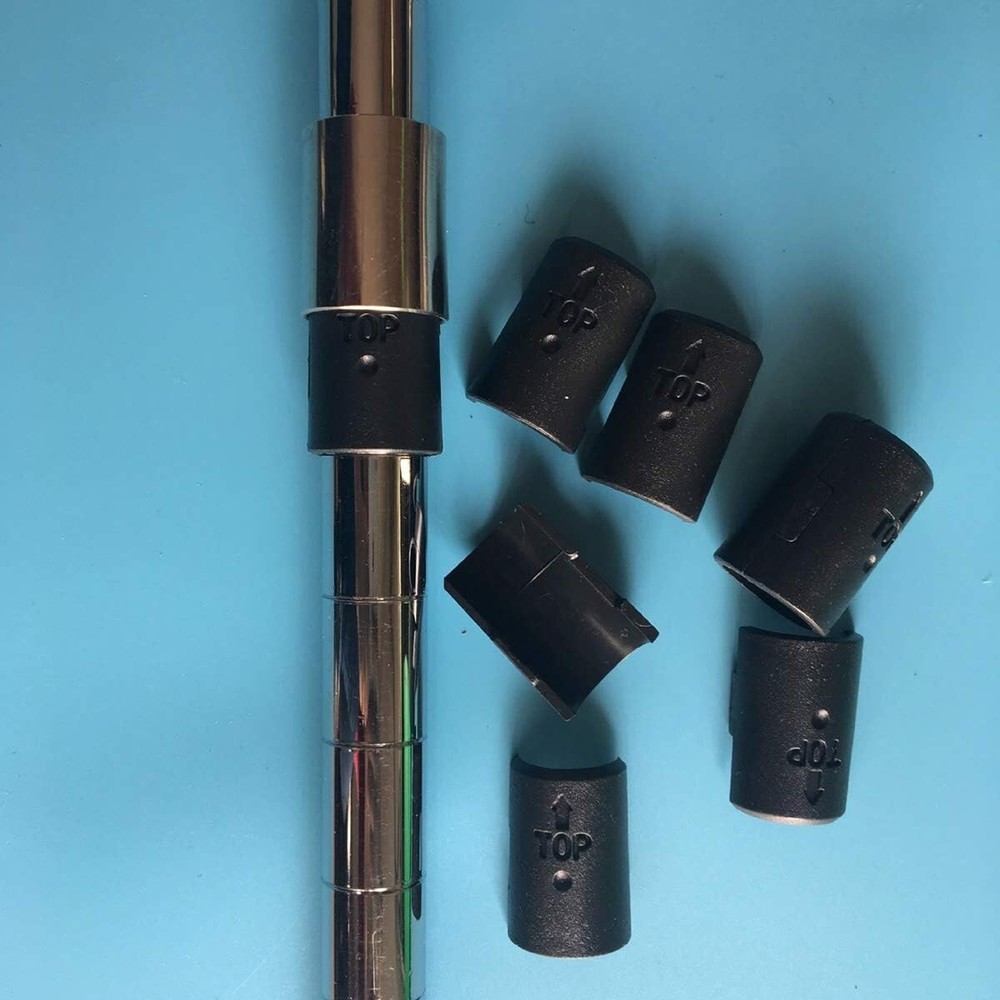 Replacement Wire Shelf Clips (52 Pcs) - Fits 1" Posts for Optimal Support