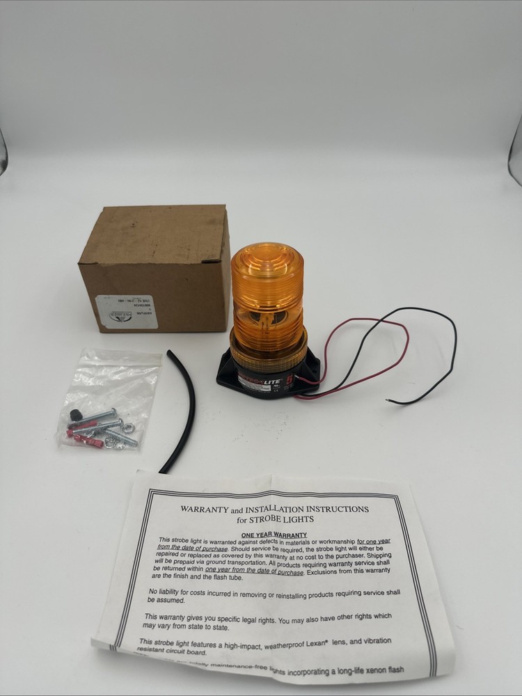 Meteorlite Amber Strobe