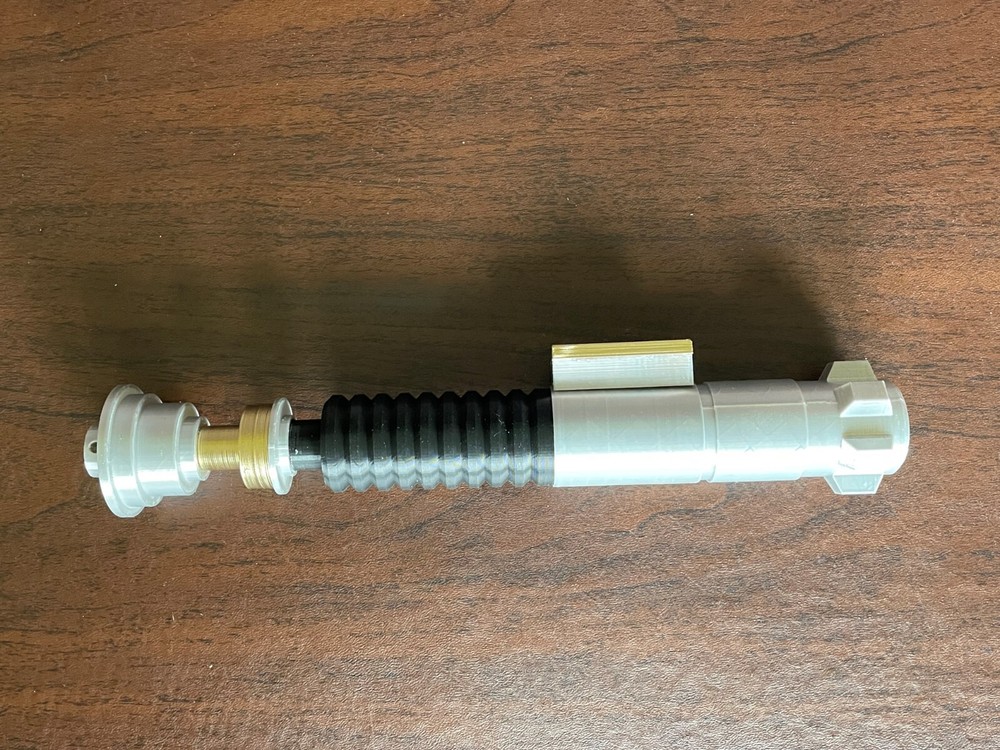 Luke Skywalker 3D Printed Lightsaber Hilt