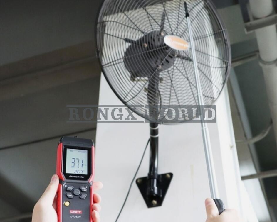 UNI-T UT362H Hot Wire Anemometer Sensor Wind Velocity/Volume/Temperature Tester