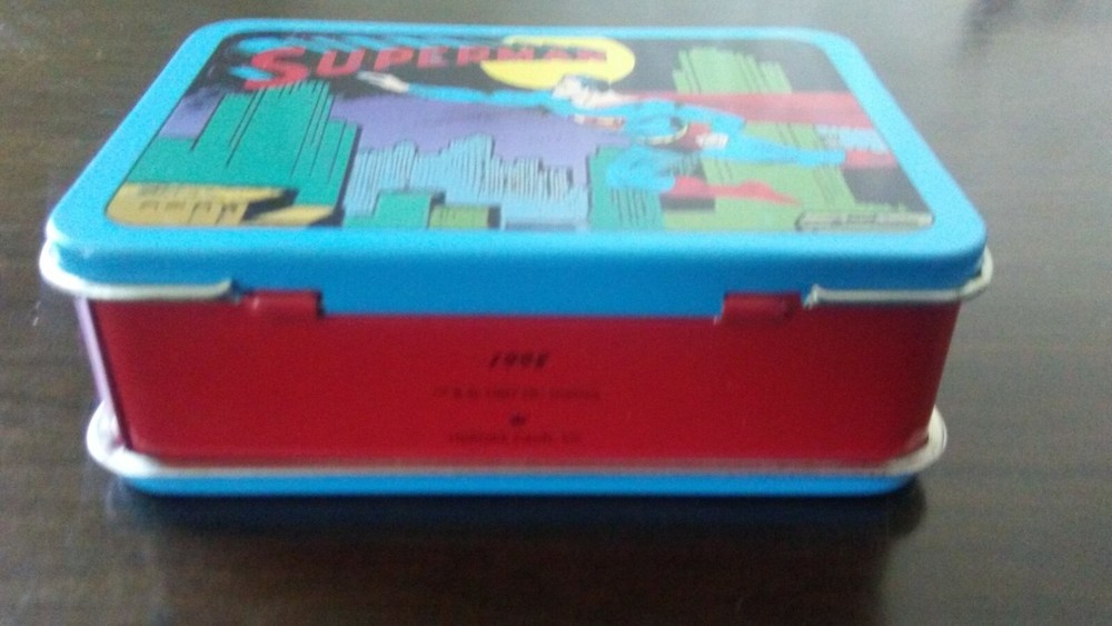 Superman Miniature Tin Lunchbox