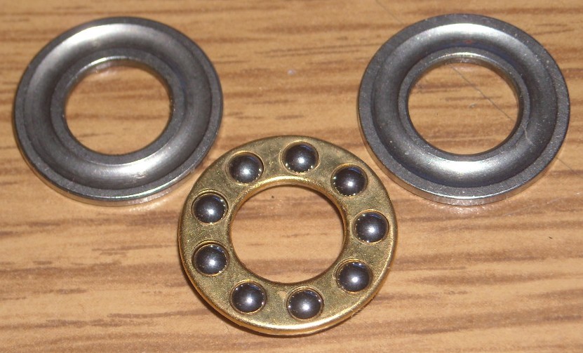 Thrust Bearing Assemblies for Machine Jaw Clamps