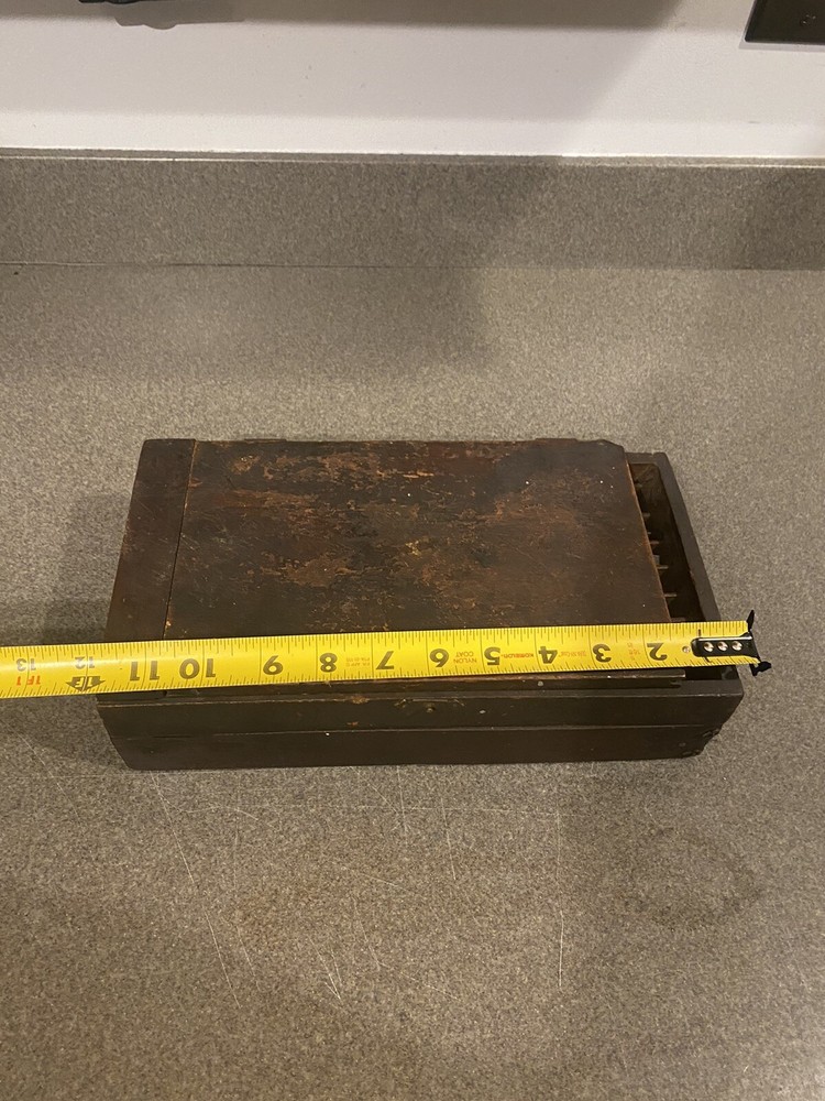 Vintage Drlll Bit Sett With Case - Rare